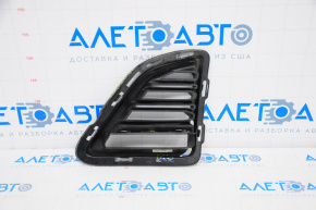Lower grille front bumper left Chevrolet Camaro 16- SS broken fastener, no fragment