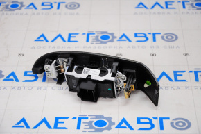 Rear right window lift control Chevrolet Impala 14-20 black, with black structural wave overlay