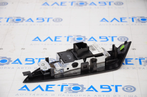Front right window lift control Chevrolet Impala 14-20 black, with black structural wave overlay