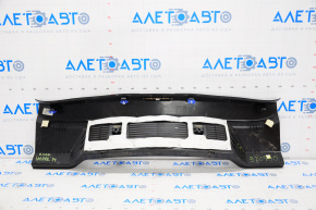 Chevrolet Impala 14-20 trunk opening trim black, worn