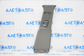 Center pillar trim upper belt right Chevrolet Impala 14-20 gray