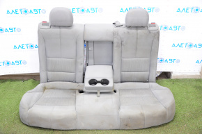 Rear row of seats 2nd row Chevrolet Impala 14-20 without airbag, cloth, gray, for cleaning