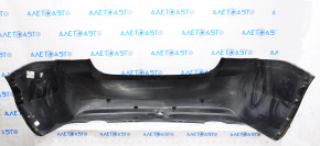 Rear bumper bare Chevrolet Impala 14-20 black, dented, scratches, broken fasteners
