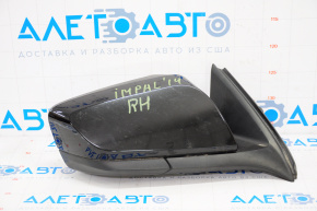 Side mirror right complete Chevrolet Impala 14-20 3 pins, black
