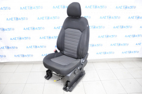 Driver's seat Ford Edge 15-23 without airbag, mechanical, cloth black