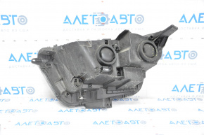 Headlight front right bare Ford Edge 15-18 dorest halogen, torn plug