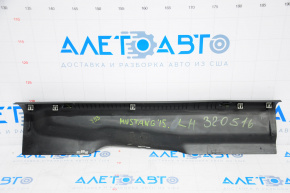 Door sill trim inner left Ford Mustang mk6 15-23 black, scratches