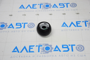 Ford Mustang mk6 15 manual transmission knob - chrome, leather black