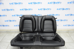 Rear row of seats 2nd row Ford Mustang mk6 15-23 coupe, black leather