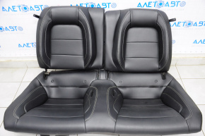 Rear row of seats 2nd row Ford Mustang mk6 15-23 coupe, black leather