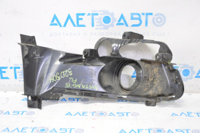 Fog light frame left Ford Mustang mk6 15-17 crack