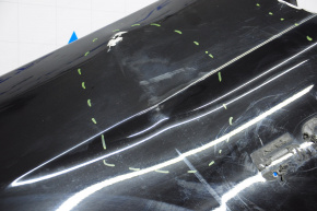 Front left wing Ford Mustang mk6 15-17 GT aluminum, black UA, tear, dent