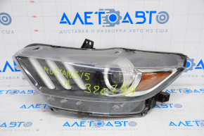 Headlight front left complete Ford Mustang mk6 15-17 xenon
