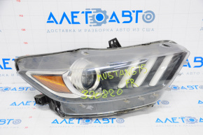 Front right headlight complete Ford Mustang mk6 15-17 xenon