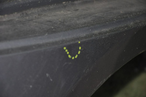 Quarter wing rear right Hyundai Sonata 11-12 graphite, small bumps