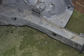 Quarter front left Hyundai Sonata 11-15 graphite, pokes