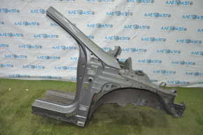 Front right quarter Hyundai Sonata 11-15 graphite, small bump on the upper pillar