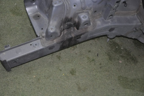 Front right quarter Hyundai Sonata 11-15 graphite, small bump on the upper pillar