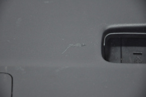 Lower trunk door trim Lexus CT200h 11-17 black, scratched, no plug