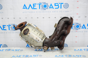 Exhaust manifold rear with catalytic converter Lexus RX350 10-15