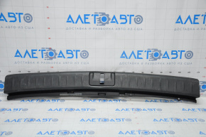 Trunk opening trim Lexus RX350 RX450h 10-15 black scratches, worn