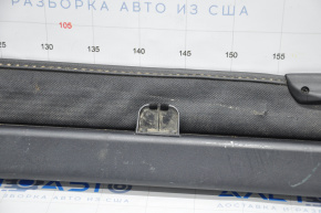 Trunk curtain Lexus RX350 RX450h 13-13 black worn, scratches on the curtain and a tear