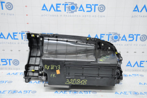 Glove box, glove compartment Lexus RX350 RX450h 13-12 black, leather bump, crepe break, scratches