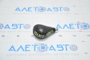 Gear knob Lexus RX350 RX450h 10-15 leather ebony, pokes on leather and wood