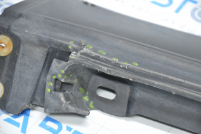 Right threshold Lexus RX350 RX450h 10-15 structure, part missing, dented, scratches