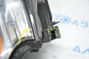 Headlight front right bare Lexus RX350 RX450h 13-15 rest xenon water damage, broken fasteners, broken glass