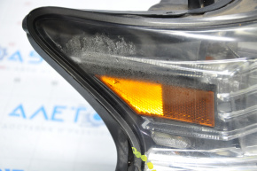 Headlight front right bare Lexus RX350 RX450h 13-15 rest xenon water damage, broken fasteners, broken glass