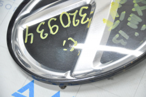Radiator grill emblem grill Lexus RX350 10-15 black glass, chip, broken fastener