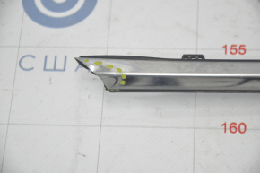 Molding door-glass central front right Mazda CX-5 17-25 chrome, dents, broken fastening