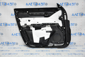 Door trim card front right Mazda CX-5 17-23 leather, black with beige insert