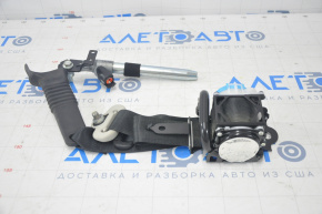 Passenger seat belt with tensioner Mazda CX-5 17-24 black