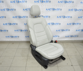 Passenger seat Mazda CX-5 17-18 leather grand touring with airbag, gray, mechanical