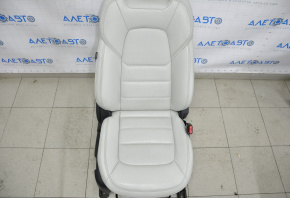 Passenger seat Mazda CX-5 17-18 leather grand touring with airbag, gray, mechanical