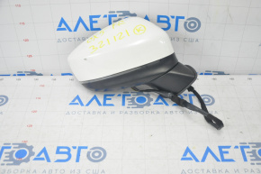Right side mirror assembly Mazda CX-5 17-24 BSM, heated, turn signal, 7 pins, white