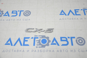 Emblem inscription CX5 trunk door Mazda CX-5 17-19