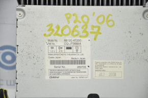 Radio Tape Recorder Toyota Prius 20 04-09 Scratches