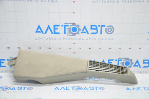 Side seat pad right Toyota Prius 20 04-09 cloth beige, plastic turned white