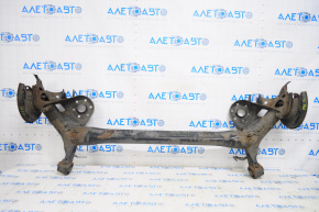 Rear beam Toyota Prius 30 10-15 rusty with hubs