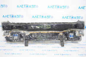 Rear panel VW Tiguan 18-24 2 parts, black