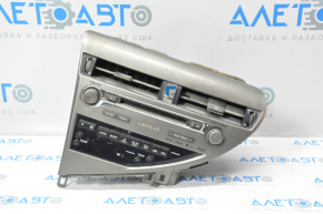 Radio, Tape, Climate Control, Panel Assembly Lexus RX350 RX450h 10-15 Type 3, Scratches