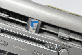 Radio, Tape, Climate Control, Panel Assembly Lexus RX350 RX450h 10-15 Type 3, Scratches