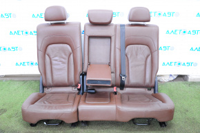 Rear row of seats 2nd row Audi Q5 8R 09-12 leather brown