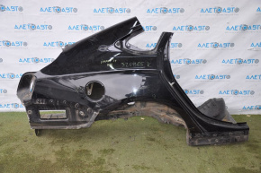 Quarter wing rear right Chevrolet Impala 14-20 black, pokes