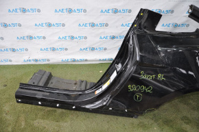 Rear left wing sunset Ford Mustang mk6 15-23 coupe, black, dented