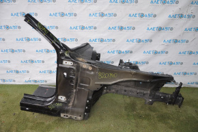 Front right quarter Ford Mustang mk6 15-23 black, bumps on the threshold
