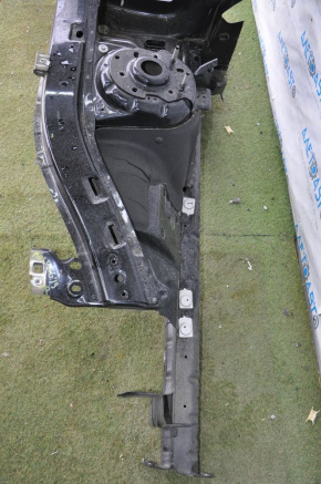 Front right quarter Ford Mustang mk6 15-23 black, bumps on the threshold